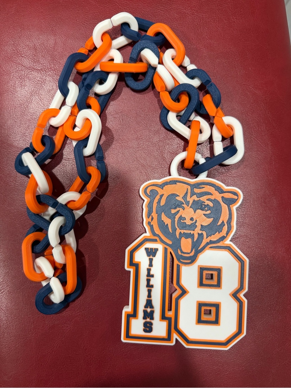 Chicago Bears Hype Chain Necklace | Caleb Williams